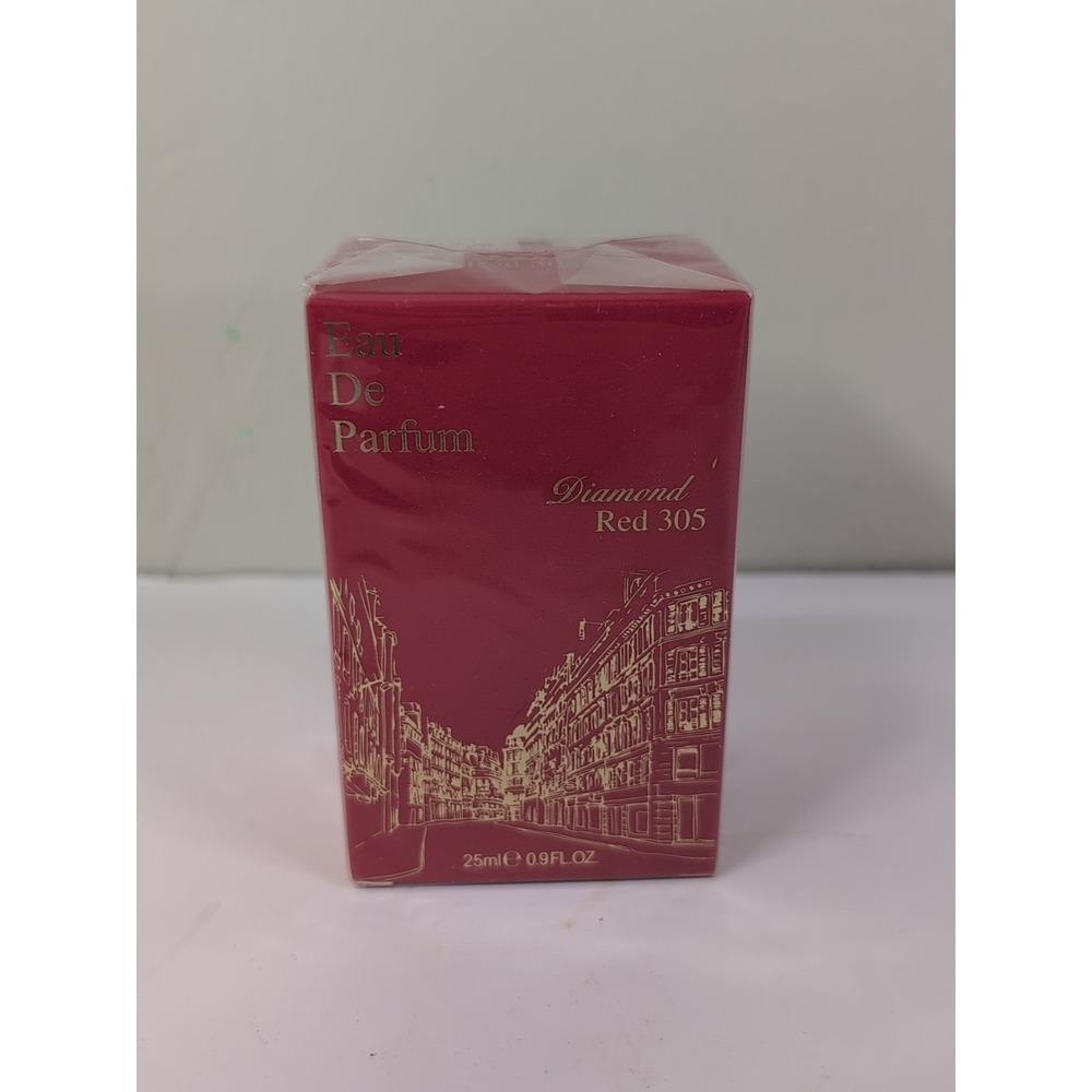 NEW  DIAMOND RED 305 EAU DE PARFUM BY LAFUA‎ PERFUMES FOR WOMEN, 25 ml 0.9 FL OZ